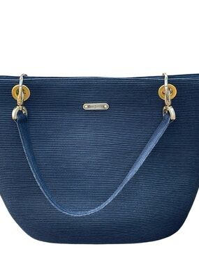 Eric Javits Squishee Tote Bag Gold Hardware Shoulder Bag